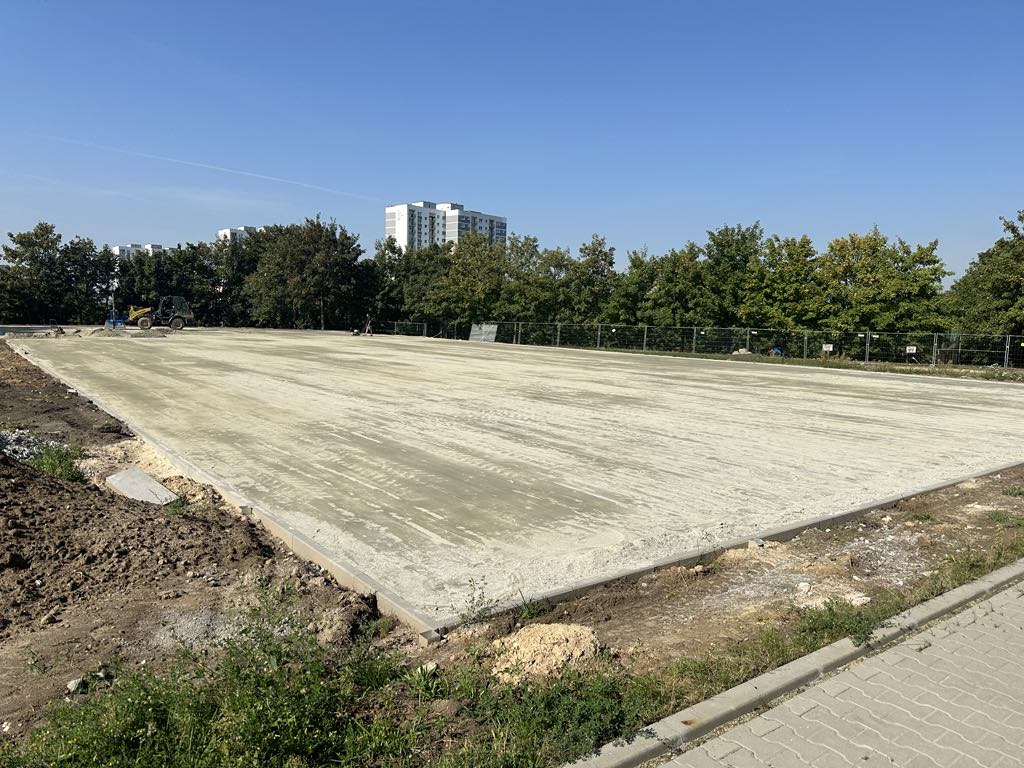 Przygotowanie terenu pod nawierzchnię